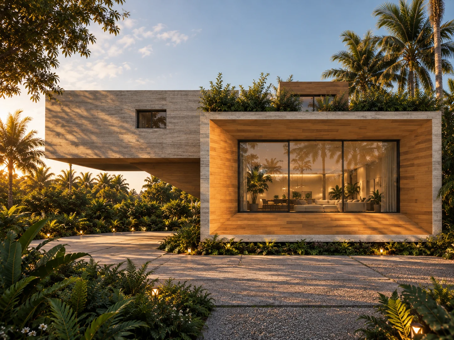 Splayed House — project view 1