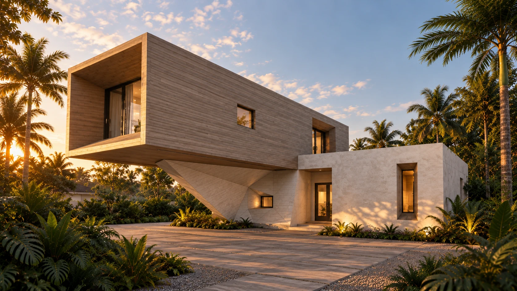 Splayed House